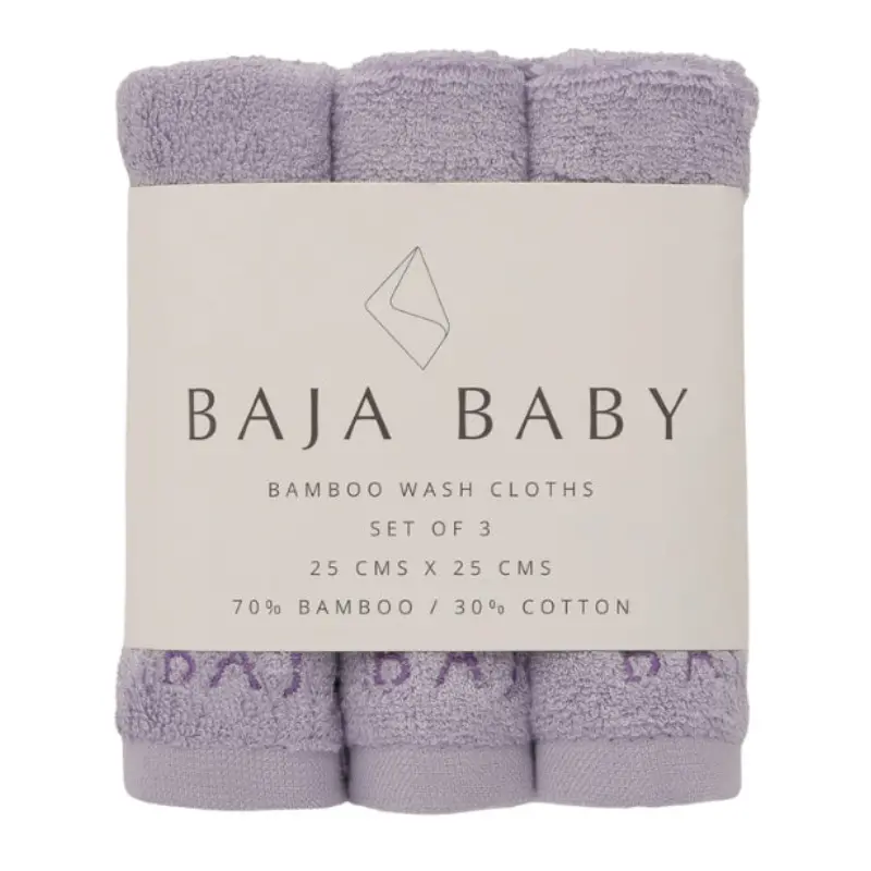 Wash Cloths - 3 Pack 3