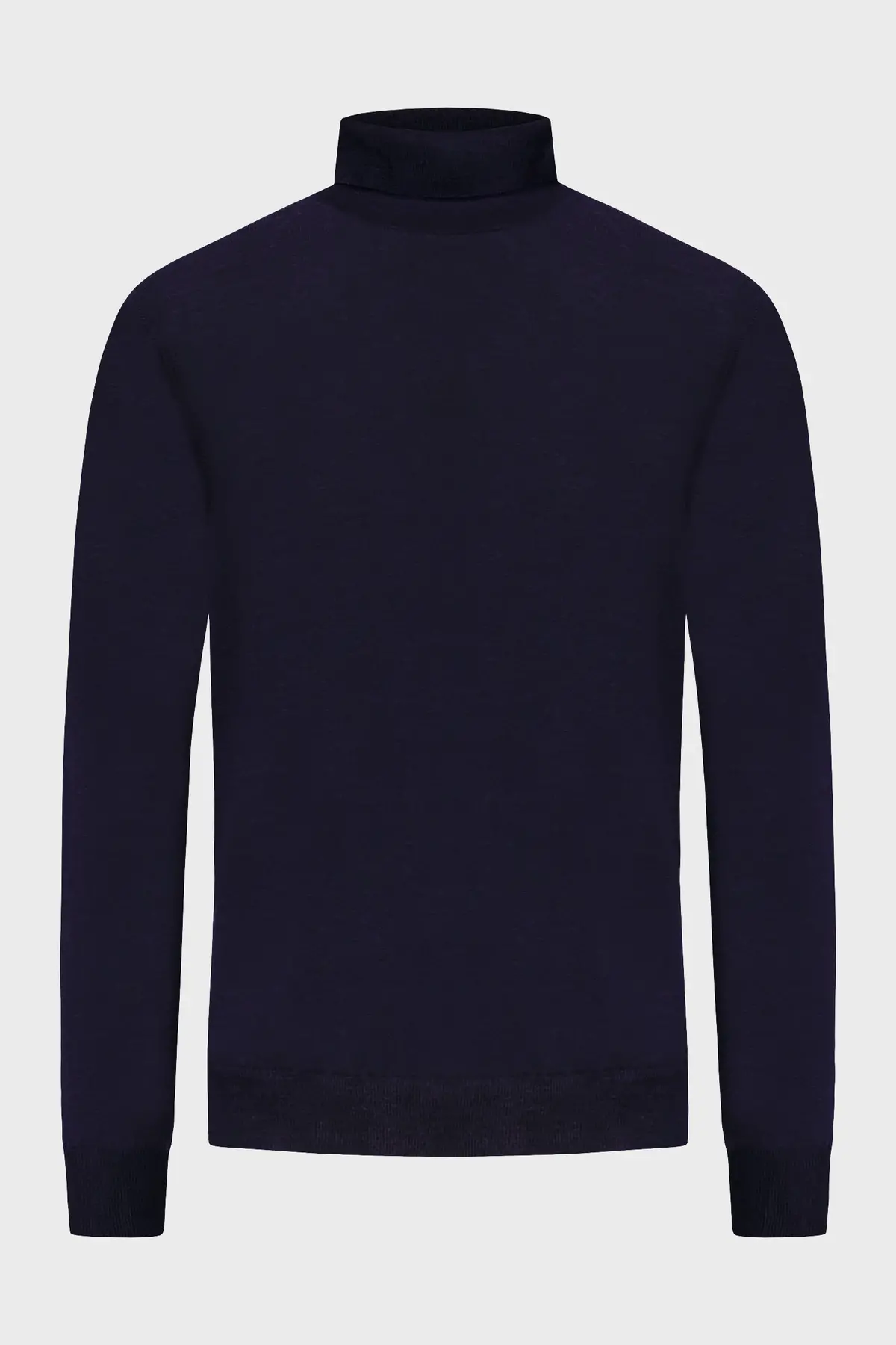 Barba Napoli Navy High Neck Ciclista Sweater 1