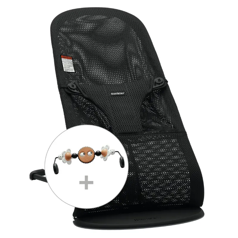 Bouncer Bundle With Black & White Googly Eye Toy 1