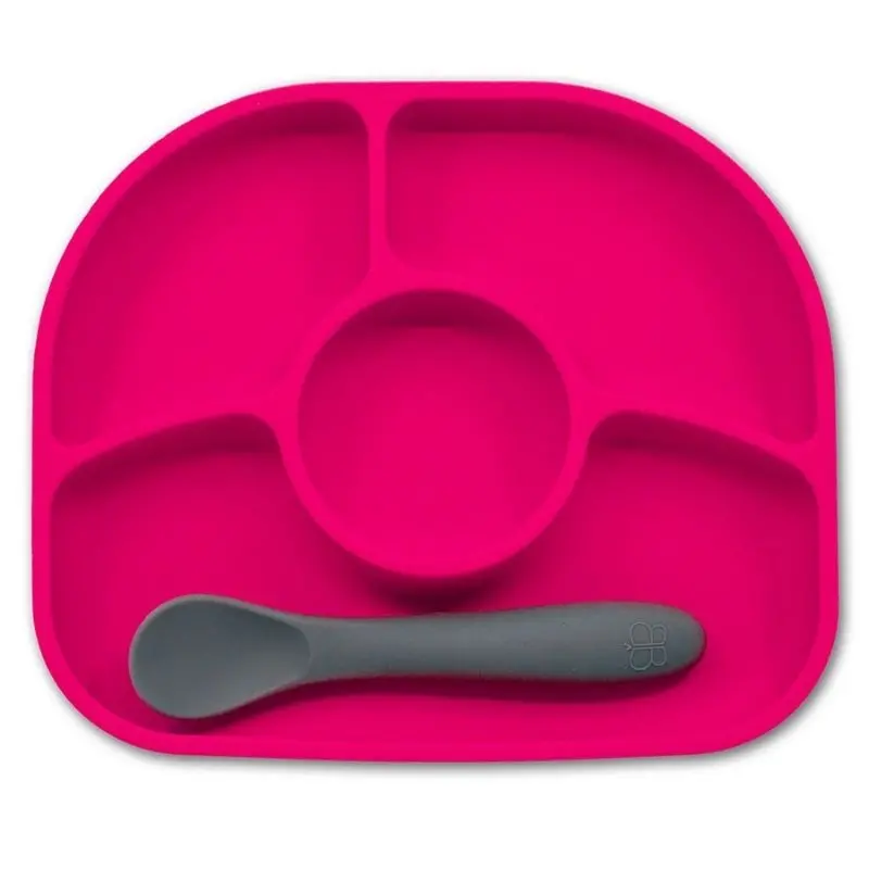 Yümi Silicone Plate And Spoon Set 1