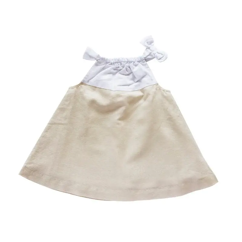 Bow Linen Dress 1