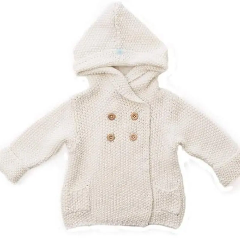 Crochet Knit Hoodie 1