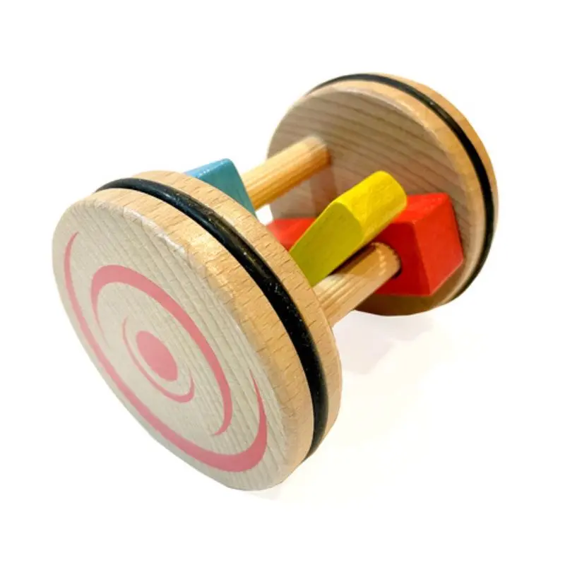 Wooden Click N Roll Push Toy 1