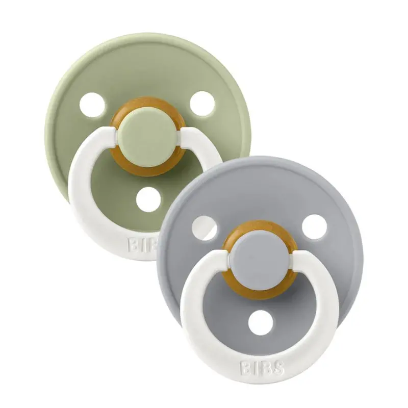 Glow In The Dark Natural Rubber Pacifier - 2 Pack 1