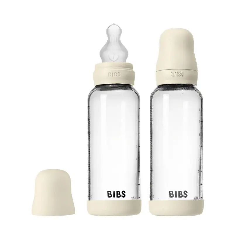 Glass Baby Bottle Set - 8Oz 1