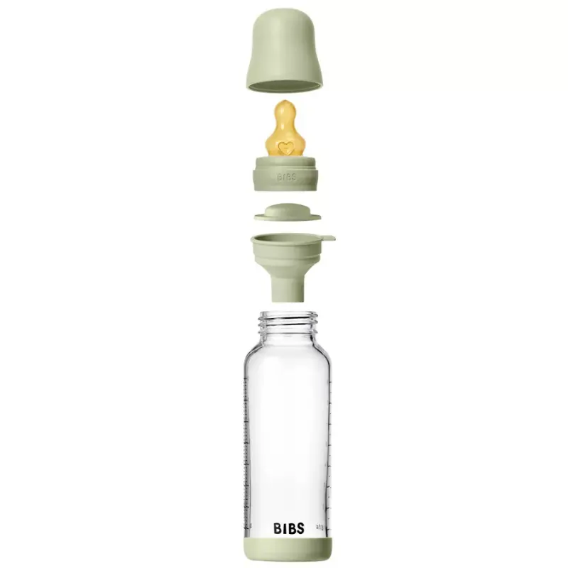 Baby Glass Bottle Set Latex 2