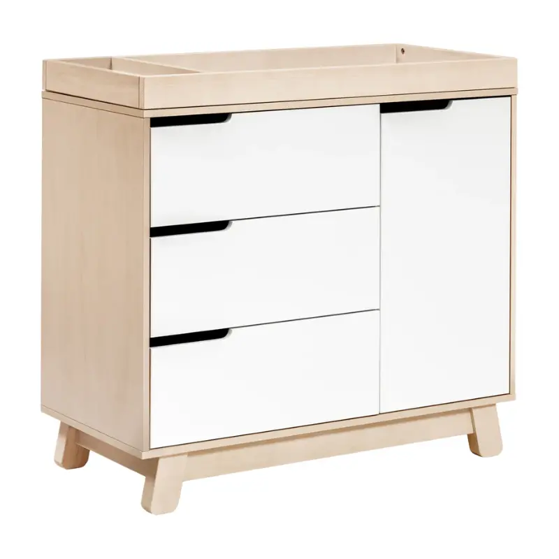 Hudson 3-Drawer Changer Dresser With Removable Changing Tray 2