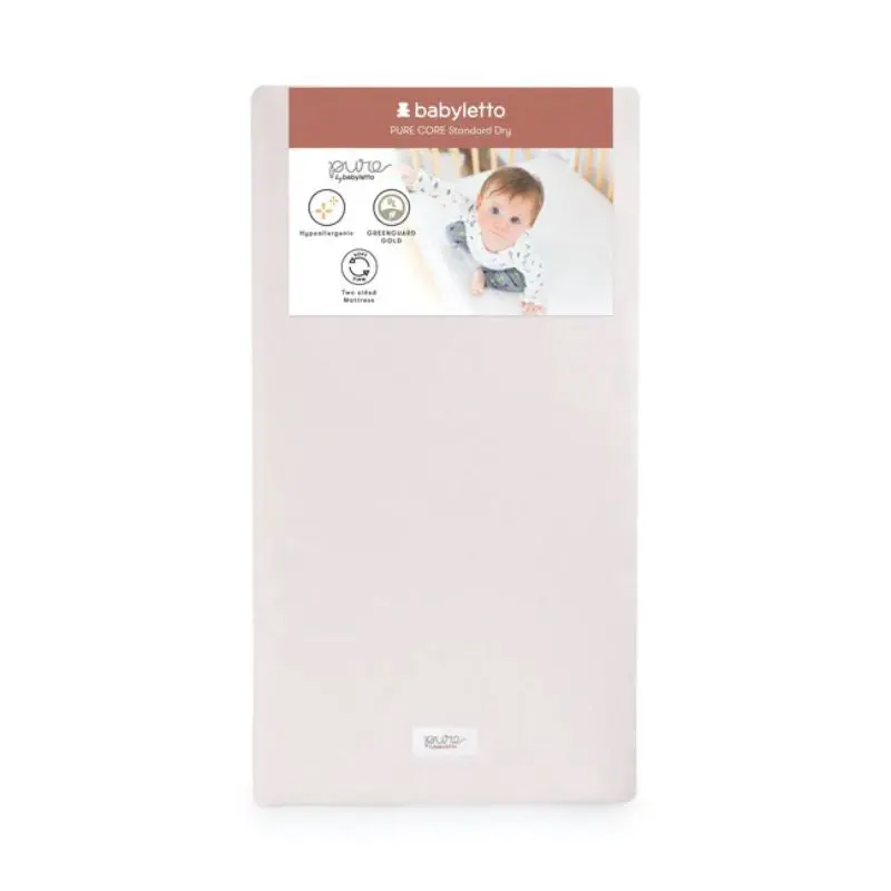 Pure Core Crib Mattress With Dry Waterproof Cover (2-Stage) 1