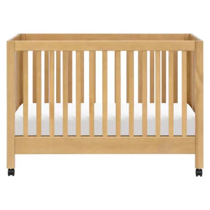 Maki Portable Folding Crib With Toddler Bed Conversion Kit 4