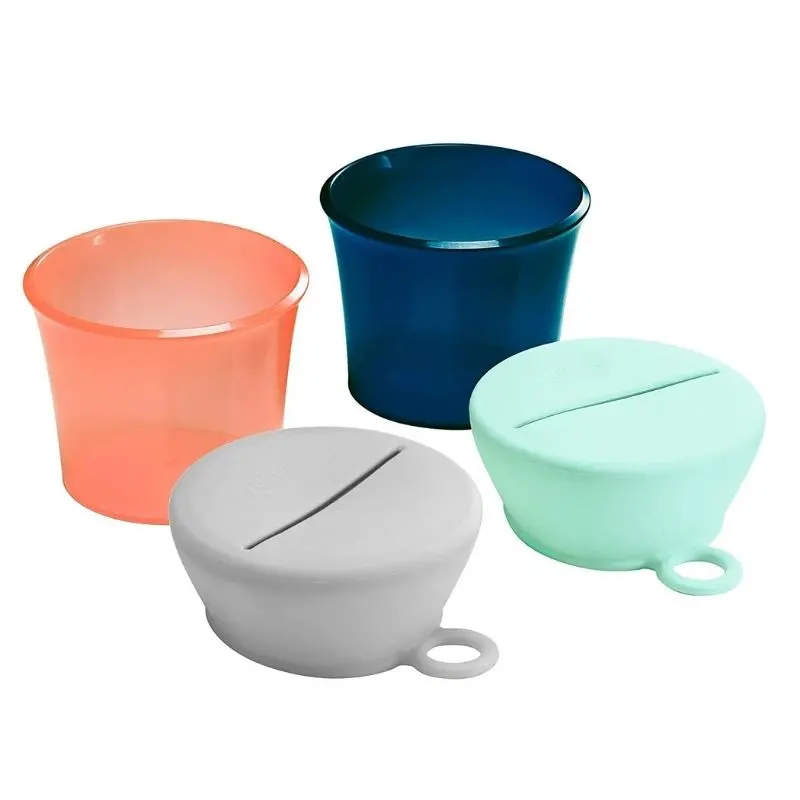 Snug Snack Cups With Lids -2 Pack 1