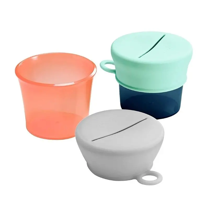 Snug Snack Cups With Lids -2 Pack 2