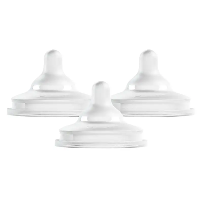 Nursh Curve Nipples Silicone Bottle - 3 Pack 1