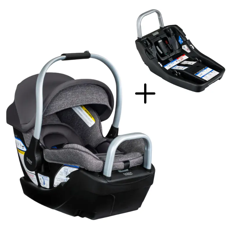 Willow Sc Infant Car Seat + Extra Alpine Car Seat Base Bundle 2