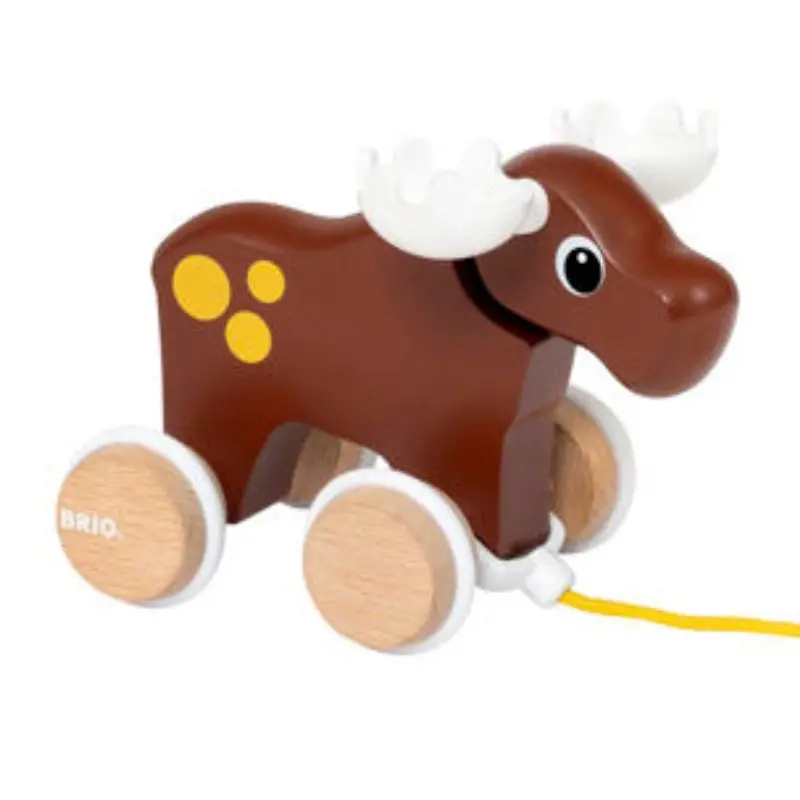 Pull-Along Moose 1