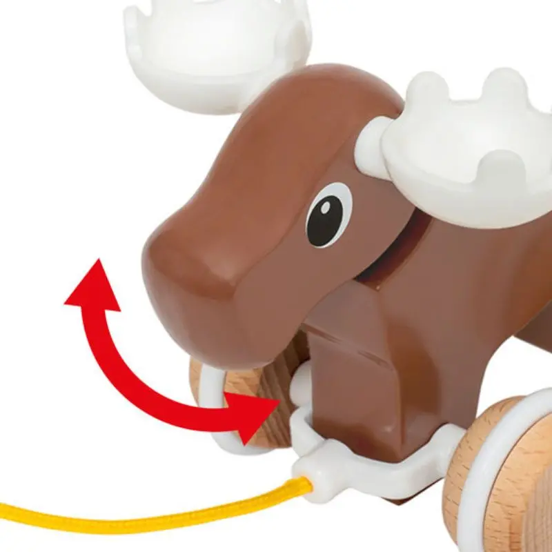 Pull-Along Moose 2