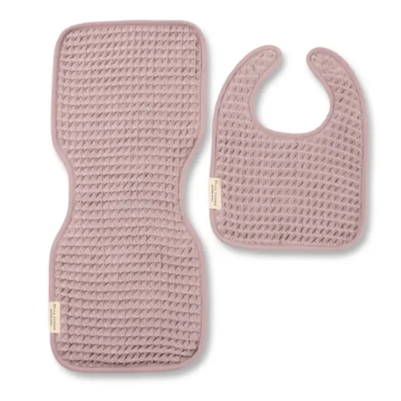 Reversible Bib + Burp Set 4