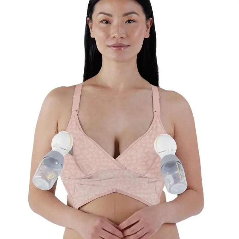 Original Pumping & Nursing Bra - Leopard 1