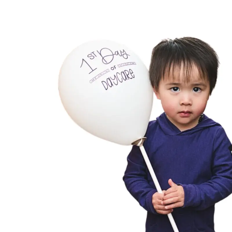 Balloon - First Day Of Daycare 1