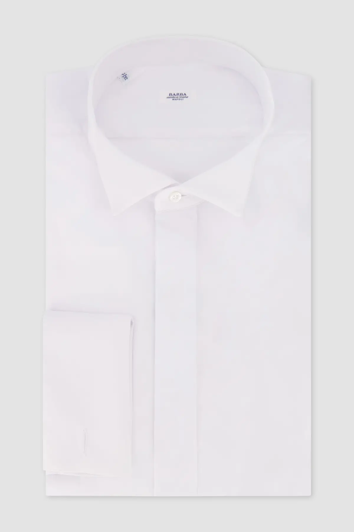 Barba Napoli White Classic Shirt 1