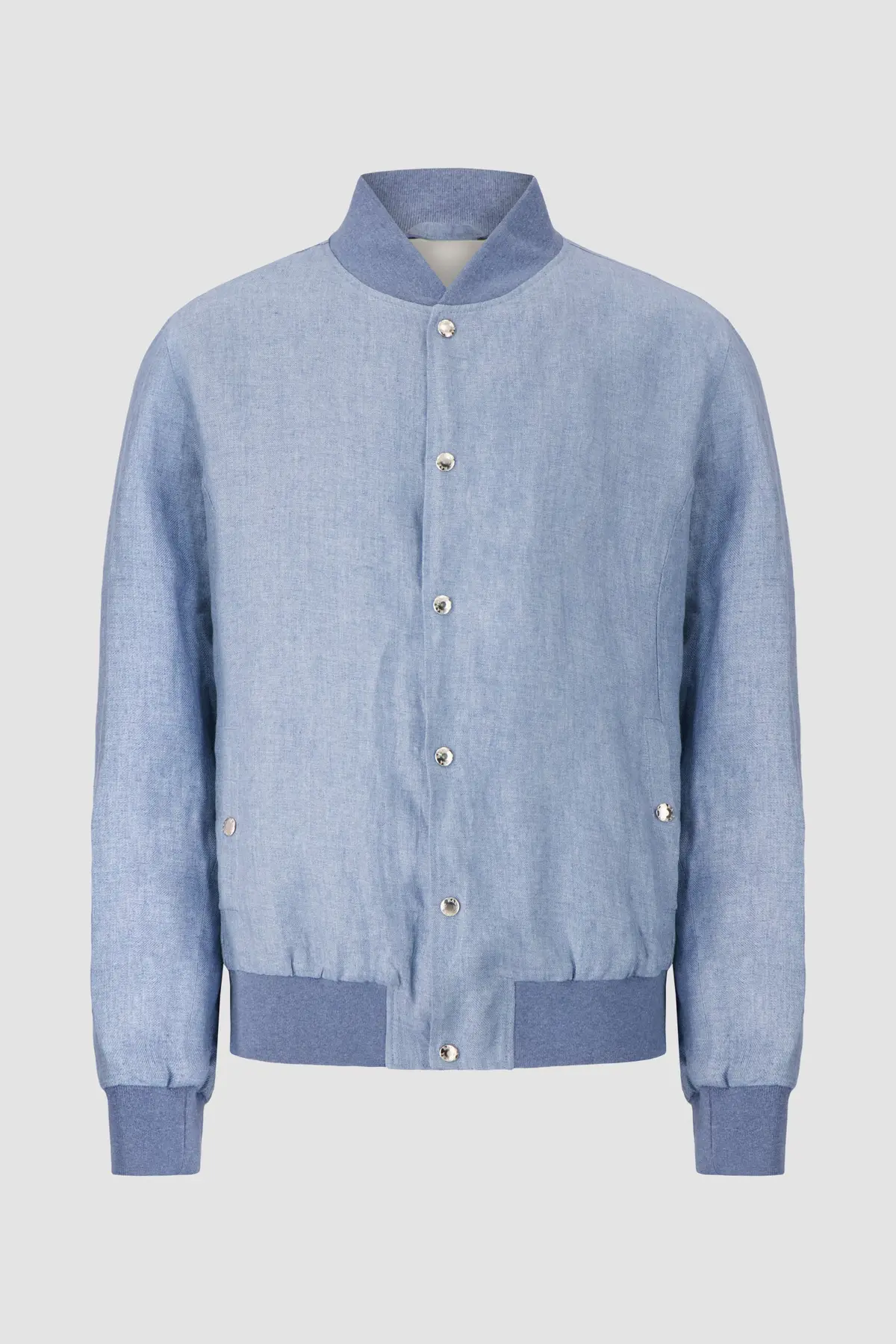 Barba Napoli Blue Bomber Jacket 1
