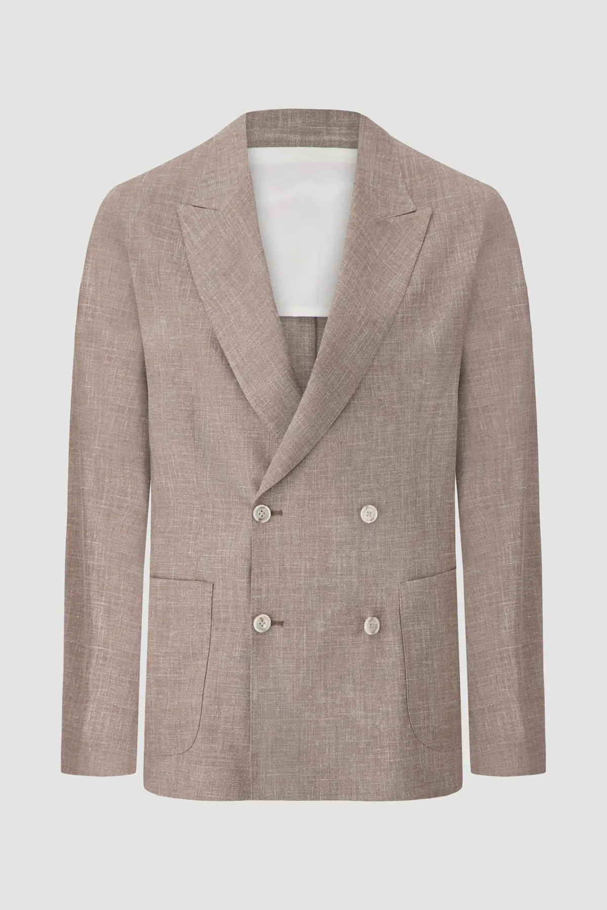 Barba Napoli Brown Easyj Dp Blazer 1
