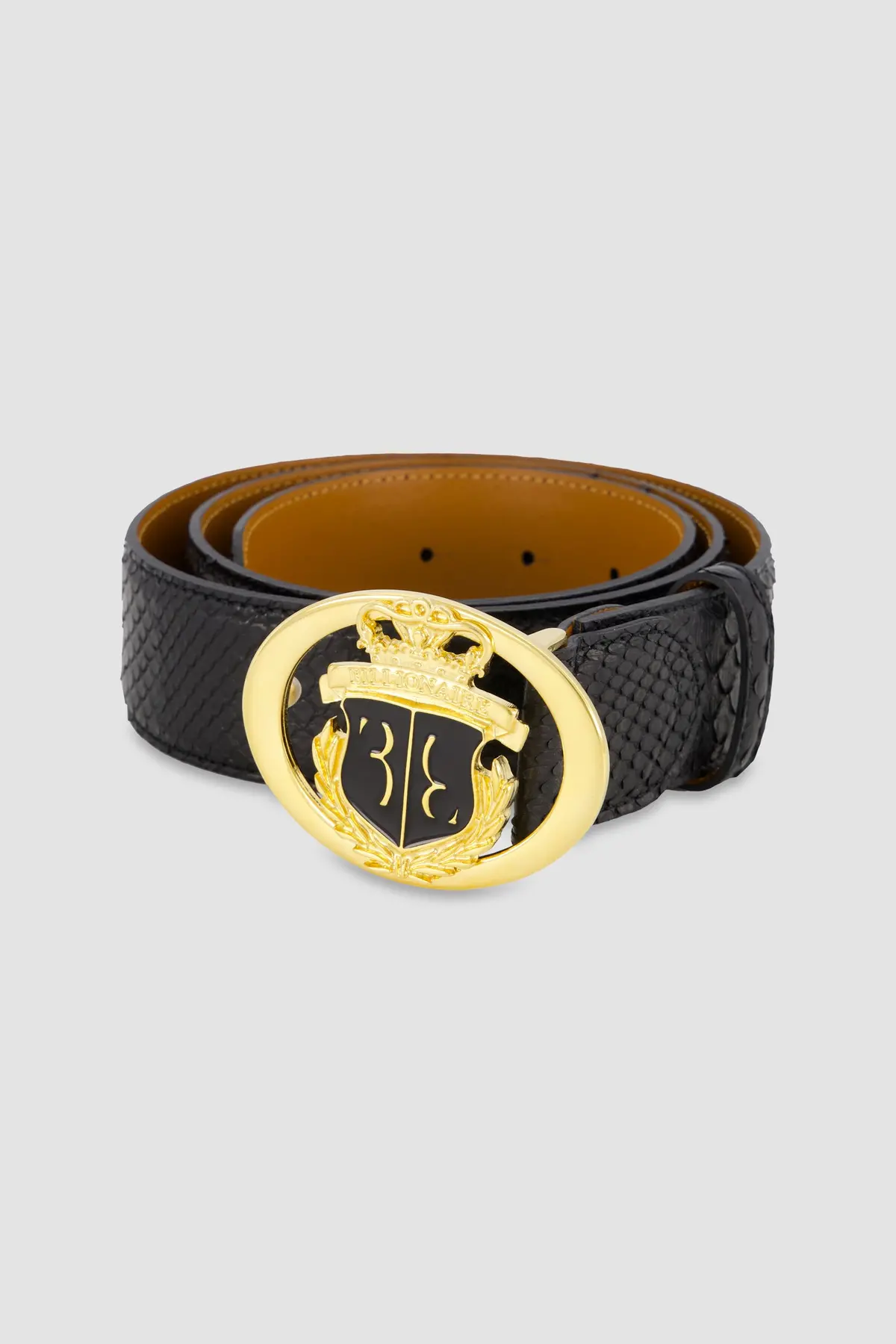 Billionaire Black Python Belt 1