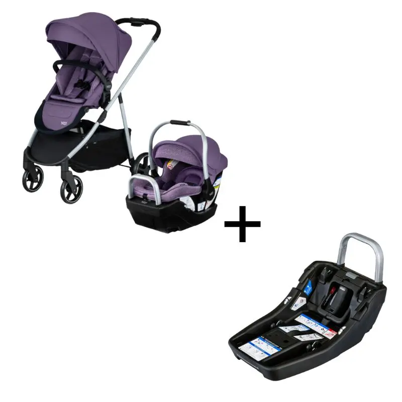 Willow Grove Sc Travel System + Alpine Car Seat Base Clicktight Bundle 2