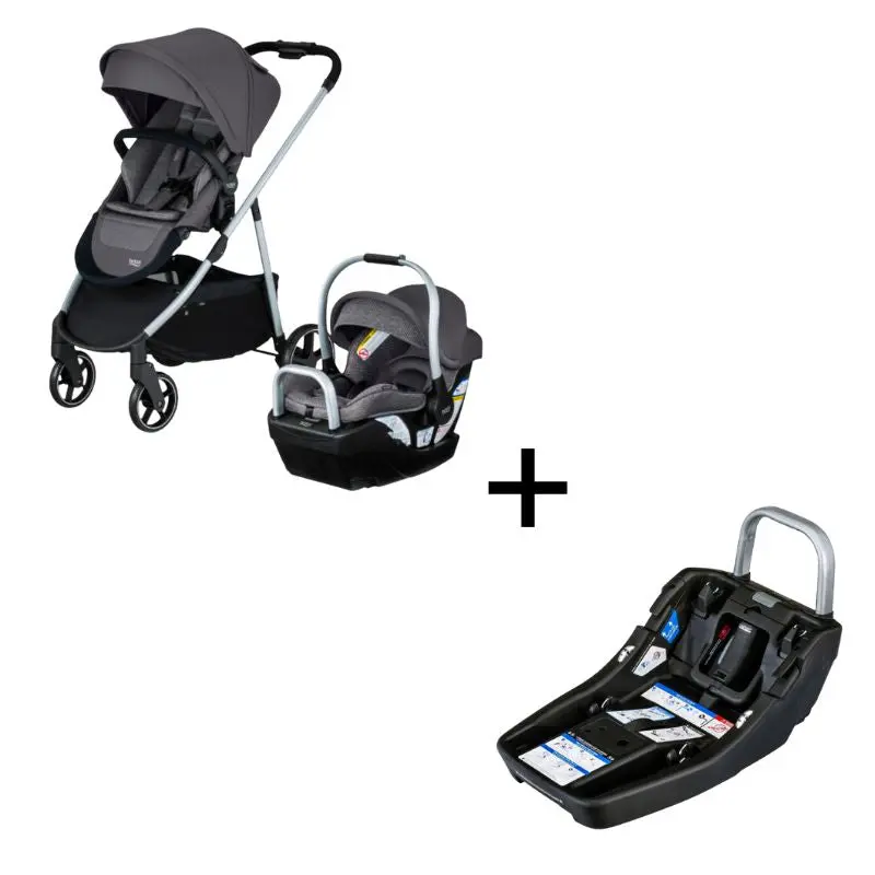 Willow Grove Sc Travel System + Alpine Car Seat Base Clicktight Bundle 1