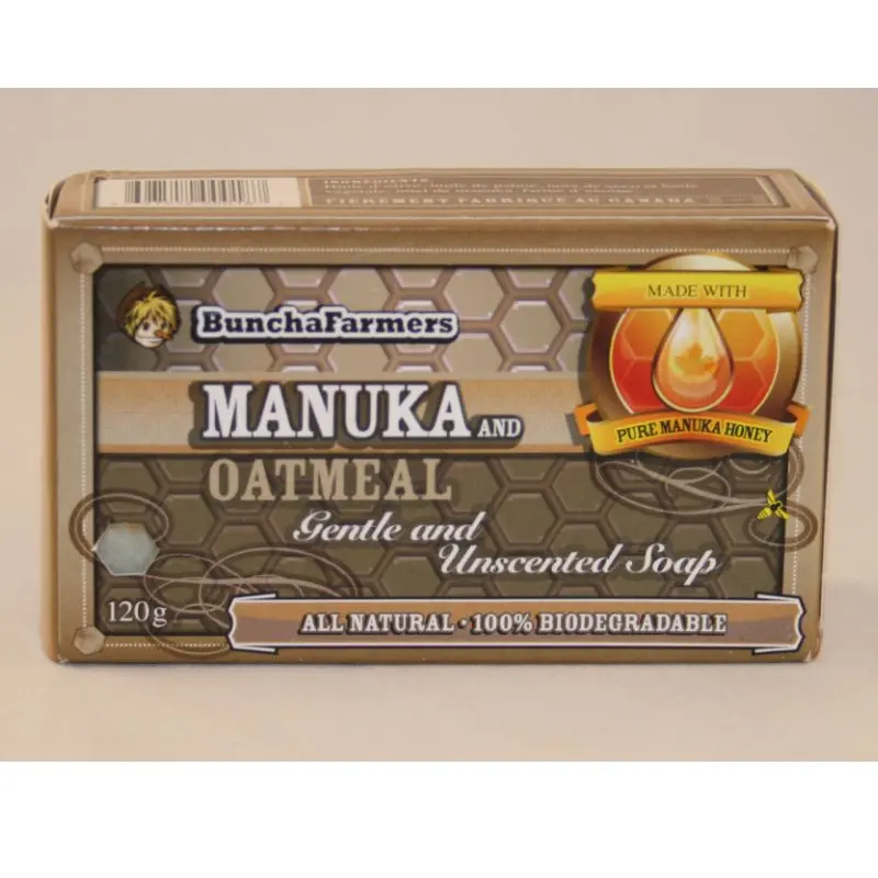 Manuka Honey And Oatmeal Soap 1