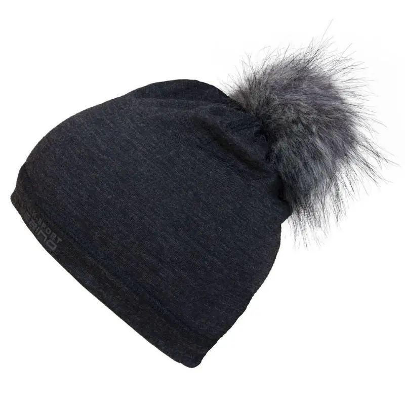 Merino Pom Pom Hat 5