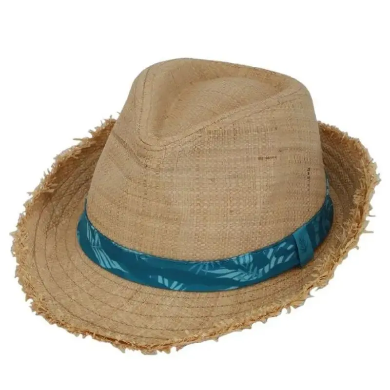 Boys Rafia Fedora Hat 1