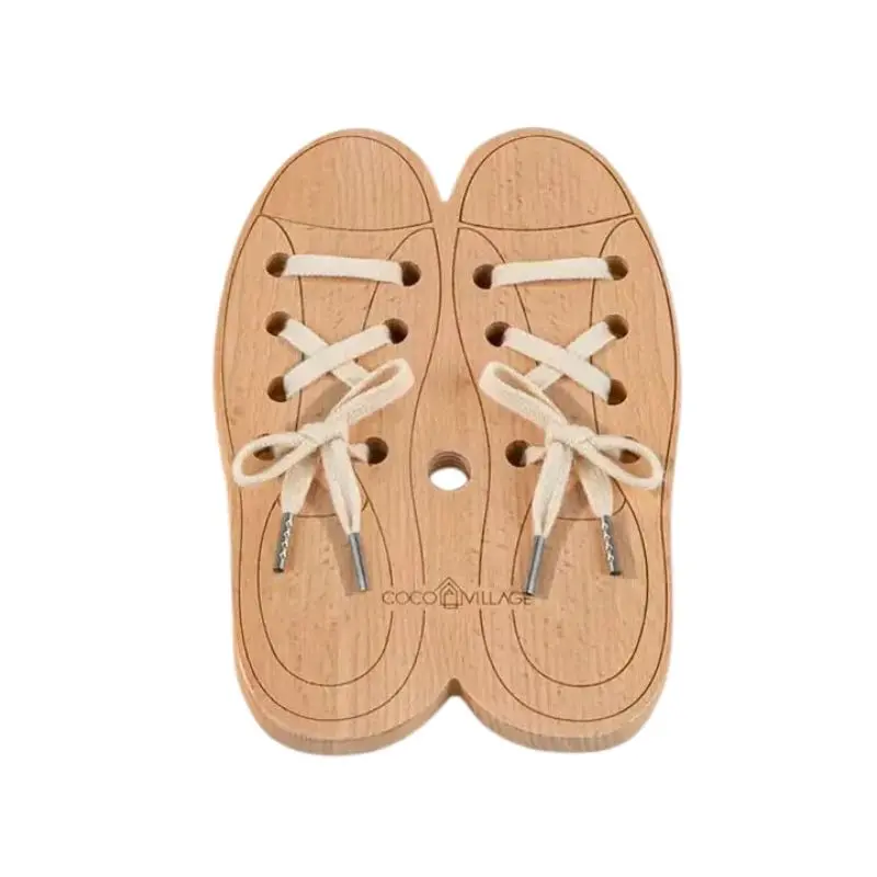 Wooden Lacing Game 1
