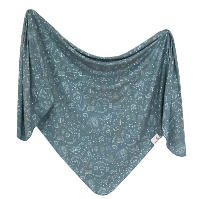 Knit Swaddle Blanket 1