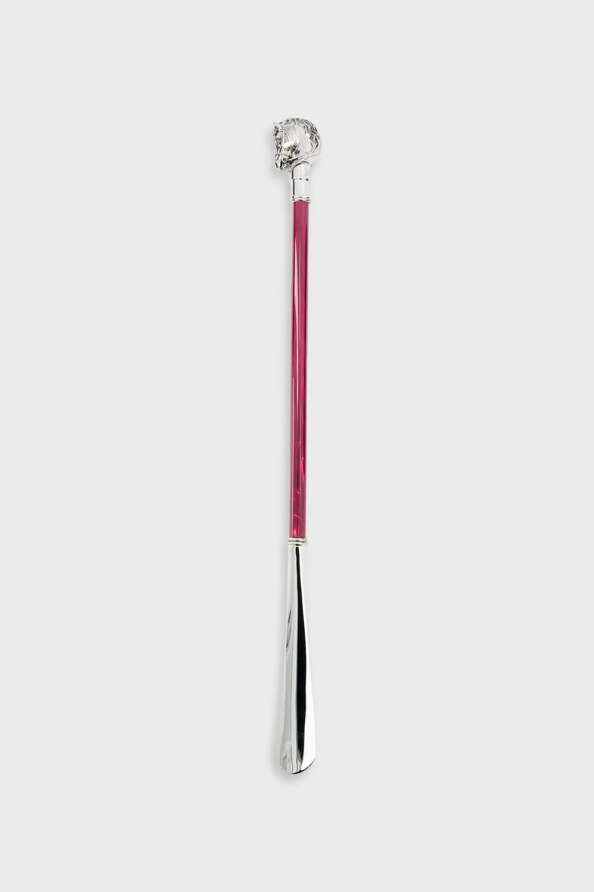 Pasotti Red/Silver Horse Shoehorn 1