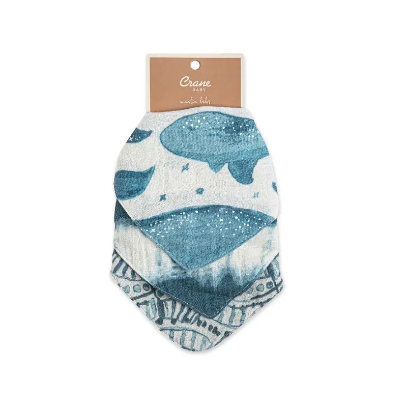 Muslin Bib Set - 3 Pack 4