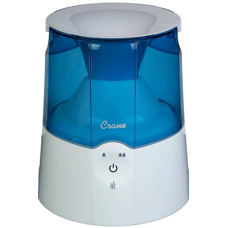 0.5 Gallon Warm Mist Humidifier - Blue/White 1