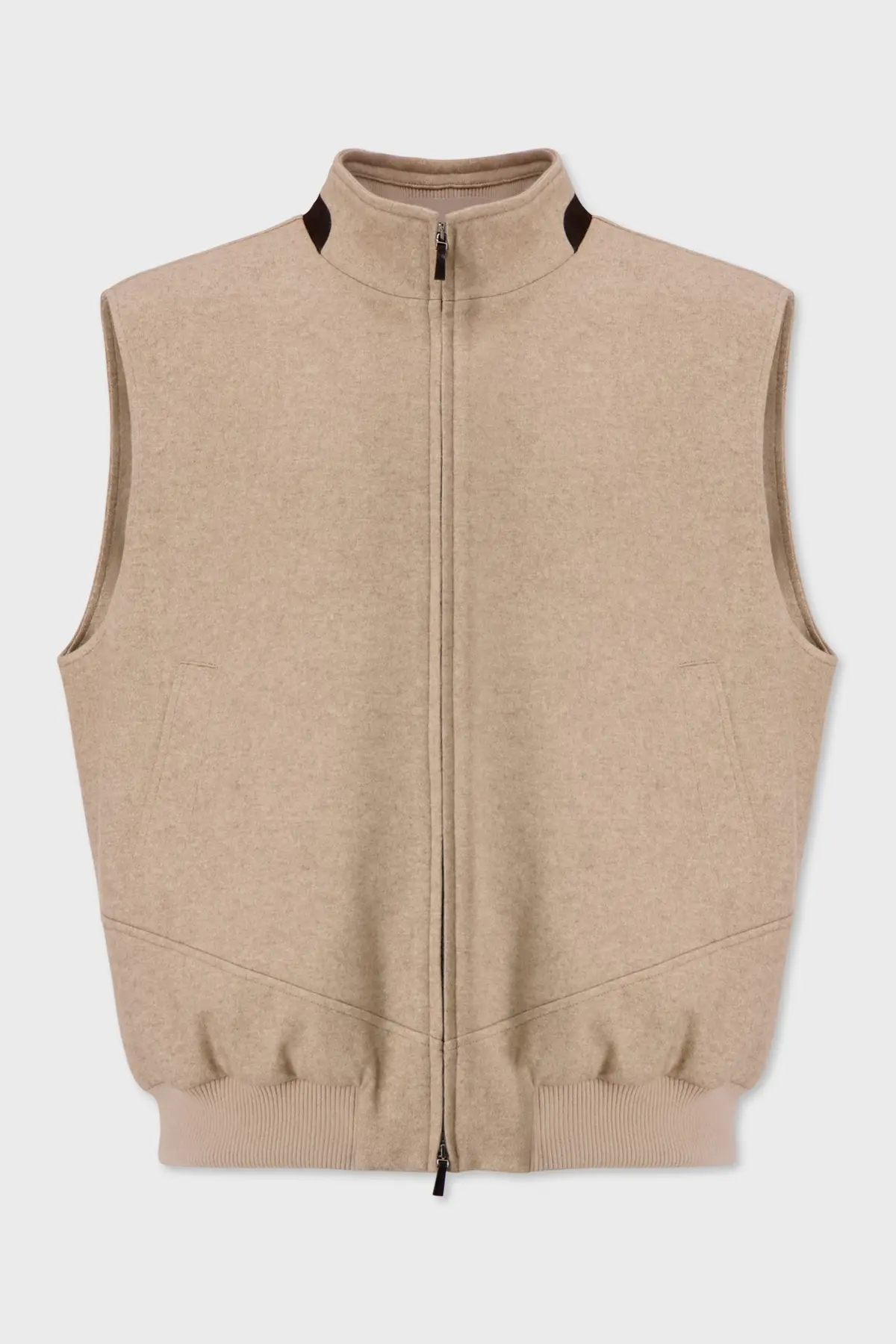 Lanificio Colombo Beige Waistcoat 1