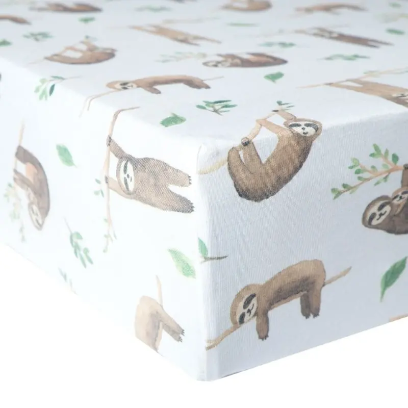 Premium Knit Fitted Crib Sheets 5
