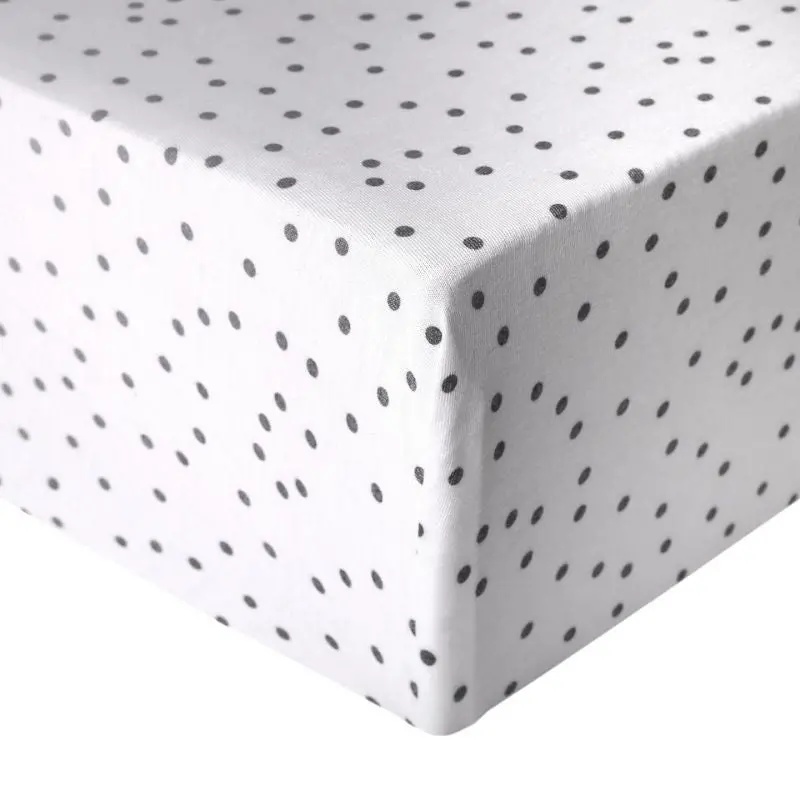Premium Knit Fitted Crib Sheets 4