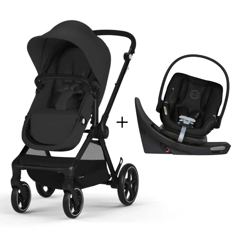 Eos 2-In-1 Stroller + Aton G Swivel Sensorsafe Infant Car Seat Travel System 1