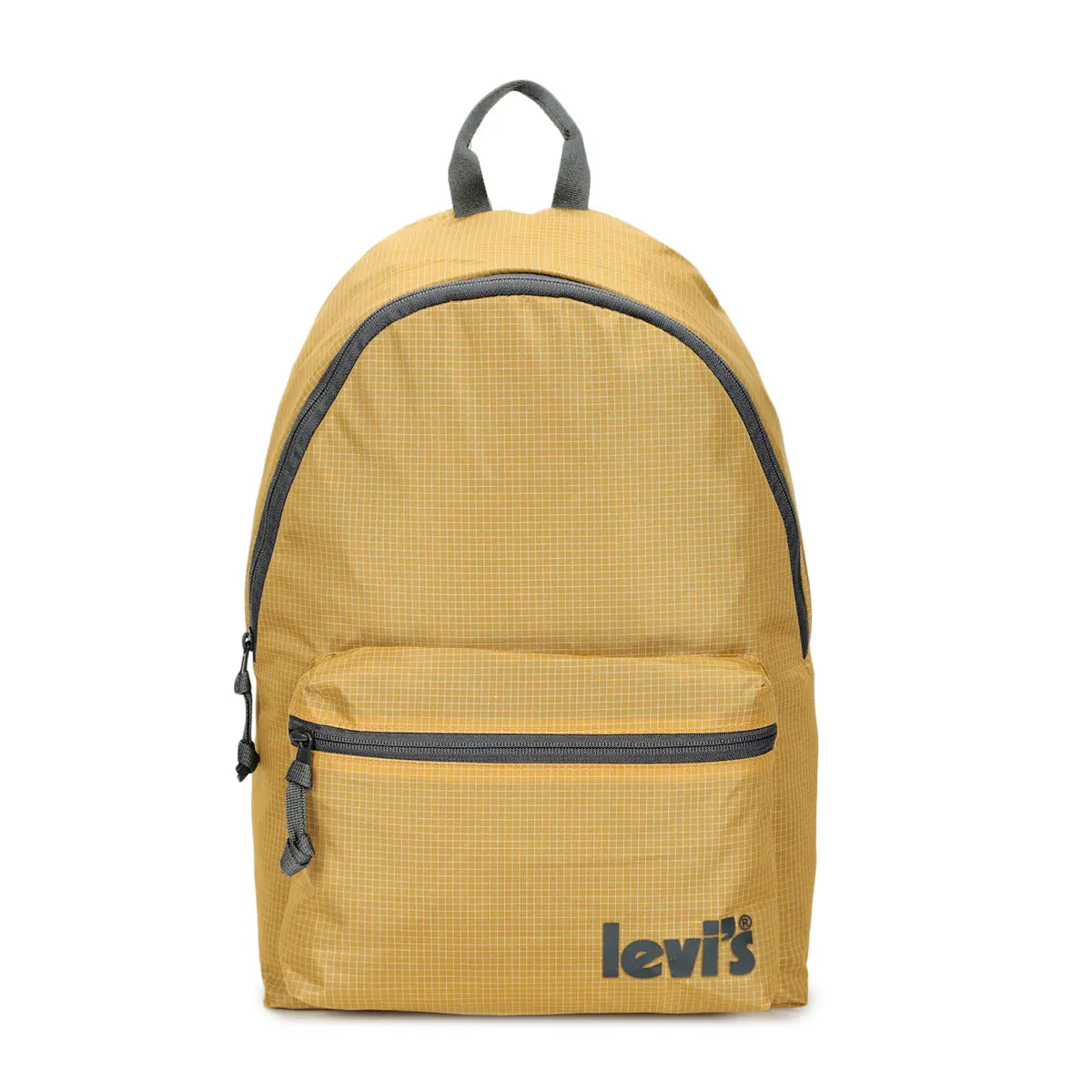 Men's Mustard Solid Backpack 1