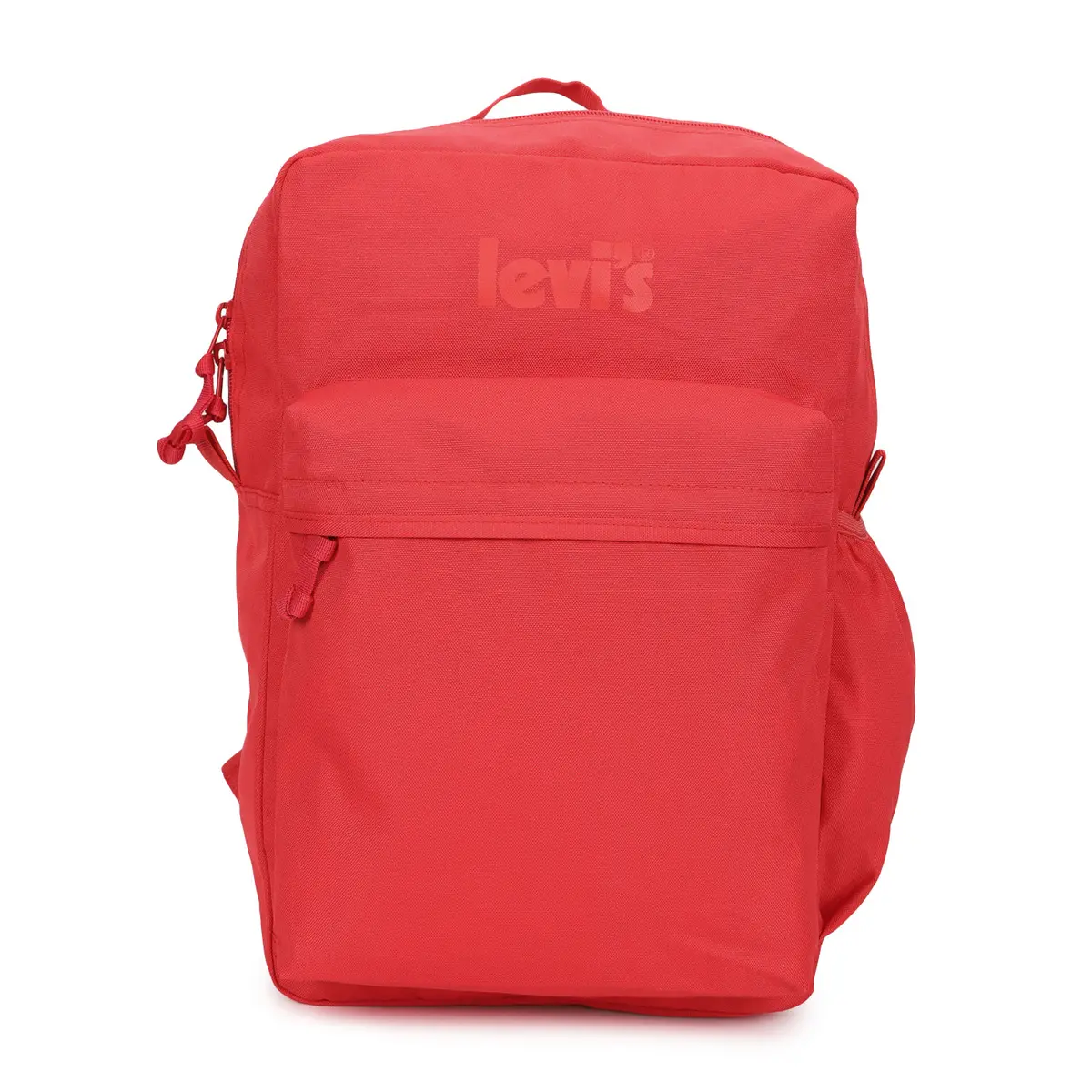 Men's Red Solid Backpack 1
