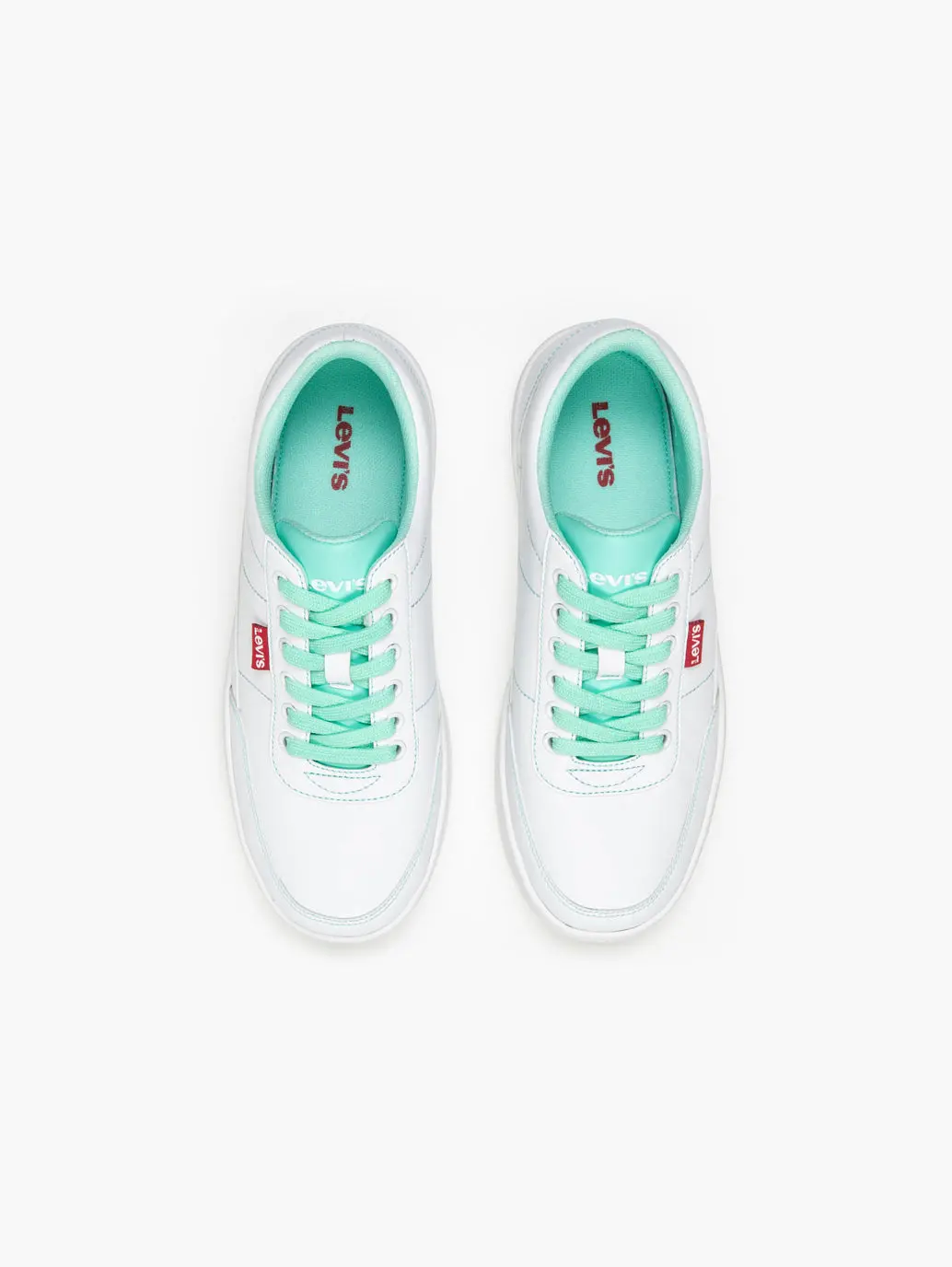 Women's White Brand Logo Shoes 3