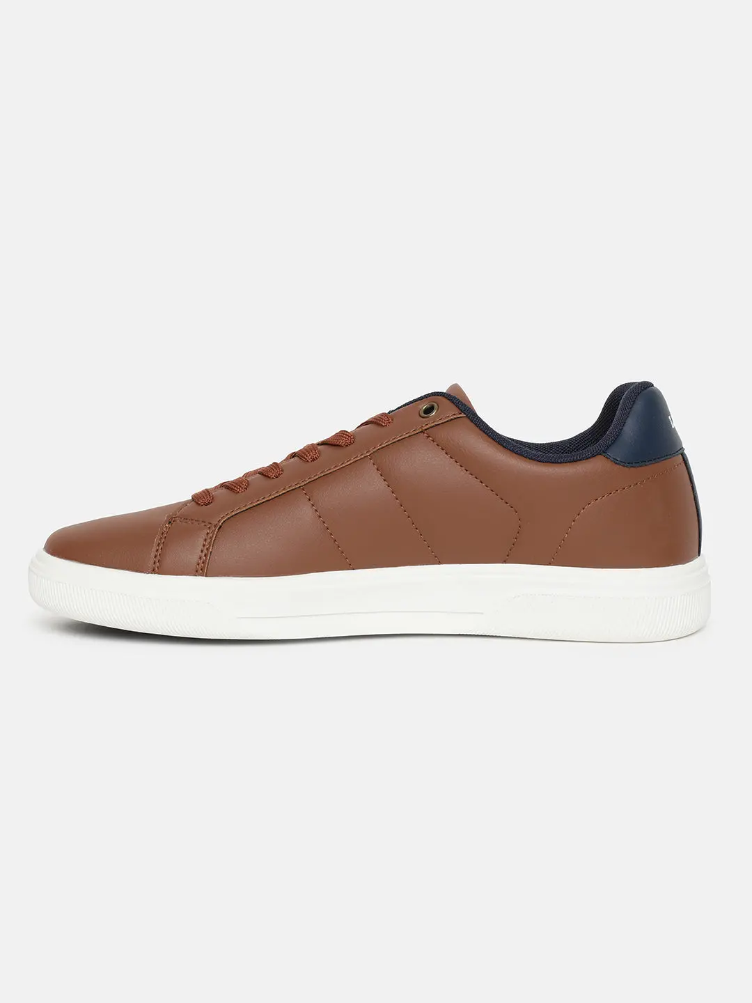 Men's Brown Colorblock Shoes 4