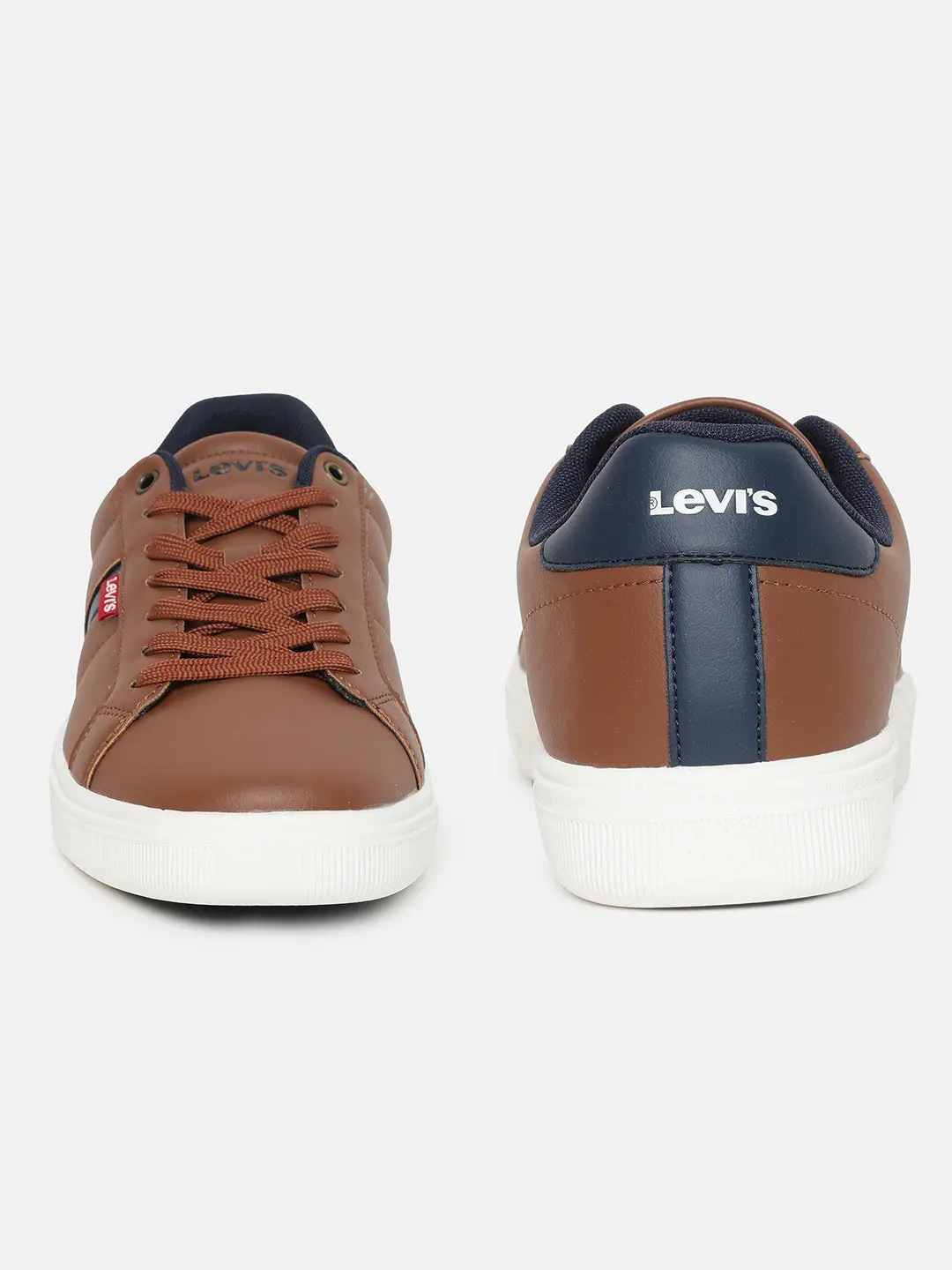 Men's Brown Colorblock Shoes 3