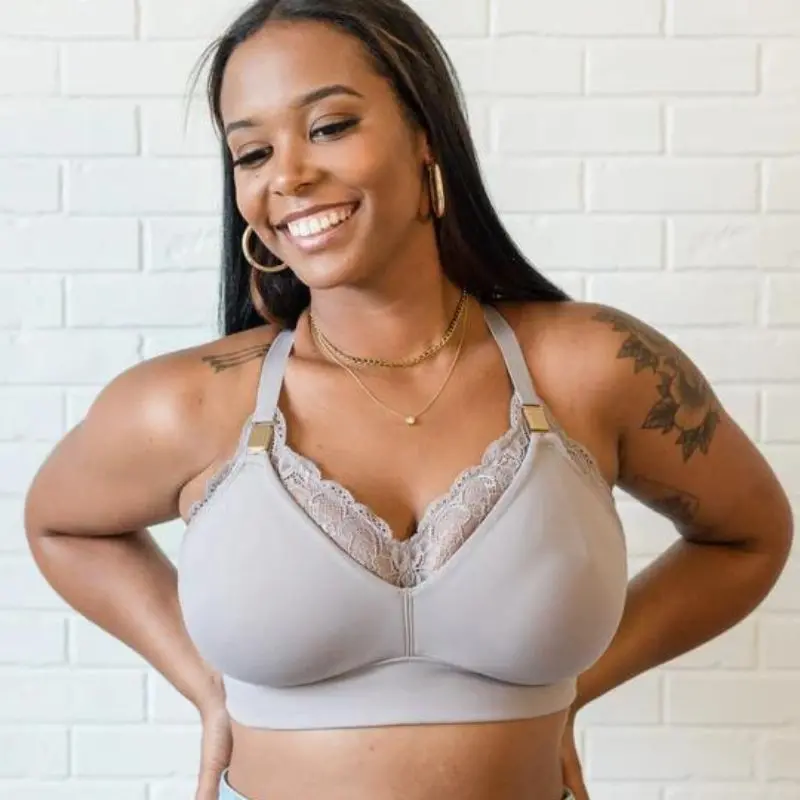 Busty Ella Maternity, Nursing & Pumping Bralette 1