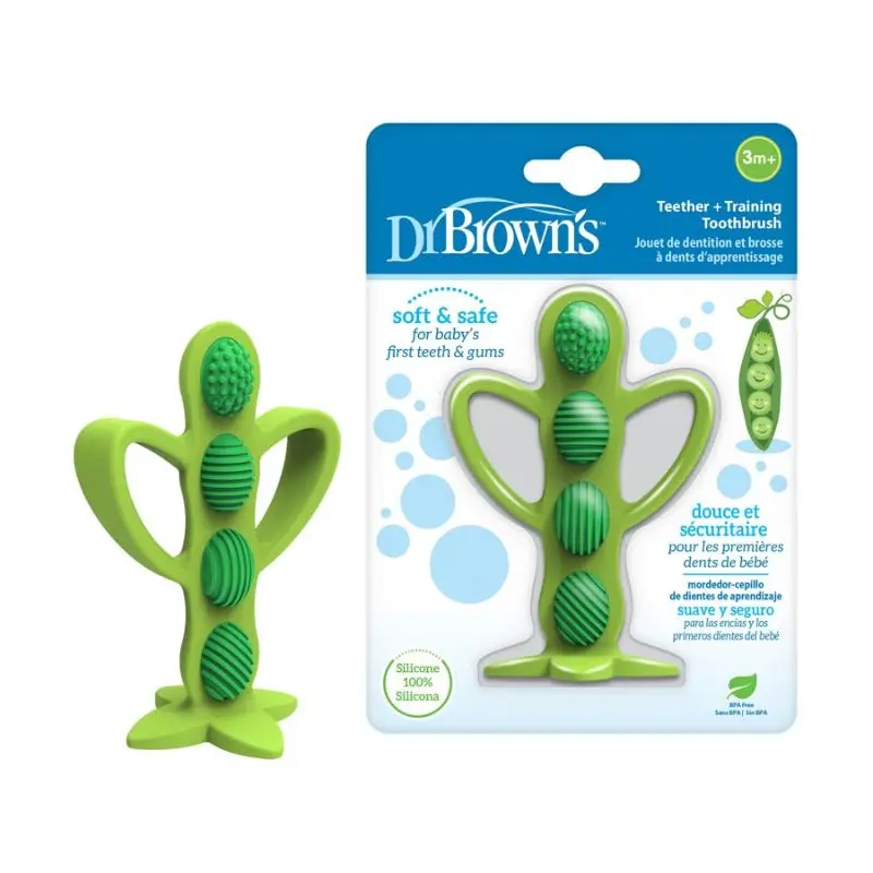 Peapod Teething Toothbrush 1