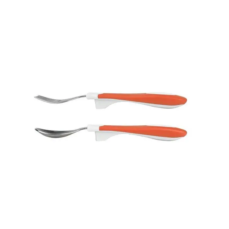 Soft Grip Fork & Spoon Set 2