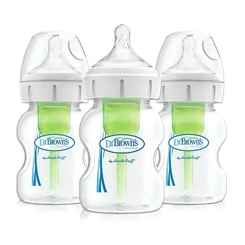 Options+ 5Oz Wide-Neck Bottle - 3Pk 1