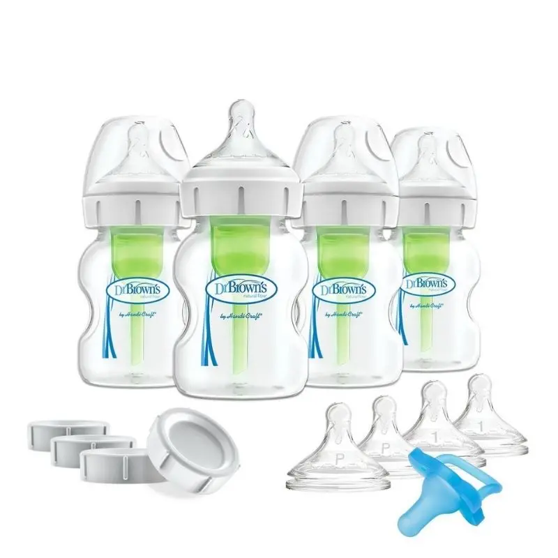 Options+ Breast To Bottle Slow Flow Set 1
